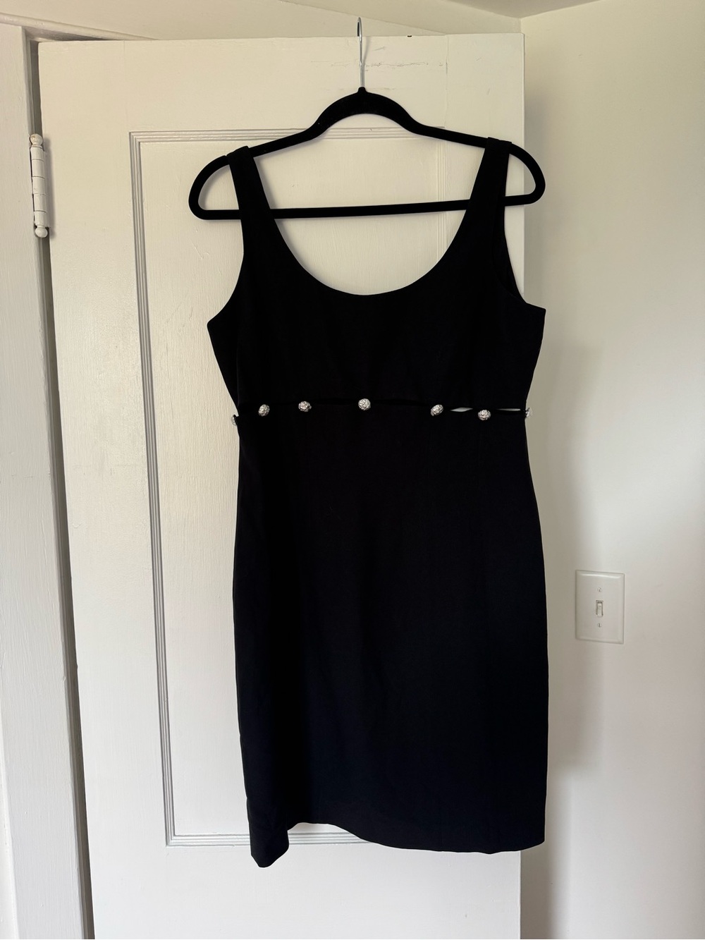 Papell Boutique Cut Out Dress